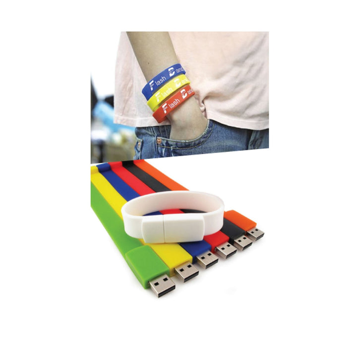 Tobo Silicone Bracelet Wrist Band pendrive USB 2.0 USB Flash Drive Memory  Stick (32GB) : Amazon.in: Electronics